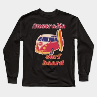 Australia surf board Long Sleeve T-Shirt